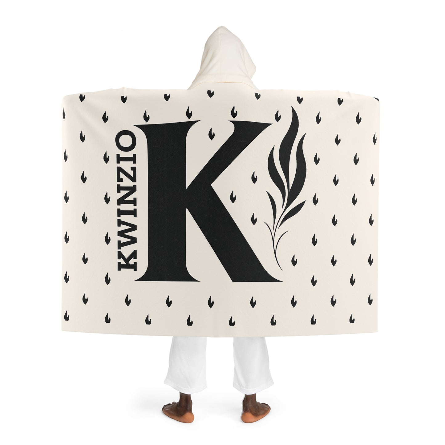 Hooded Sherpa Blanket - cozy Fleece with Hood