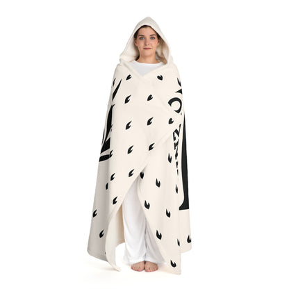 Hooded Sherpa Blanket - cozy Fleece with Hood